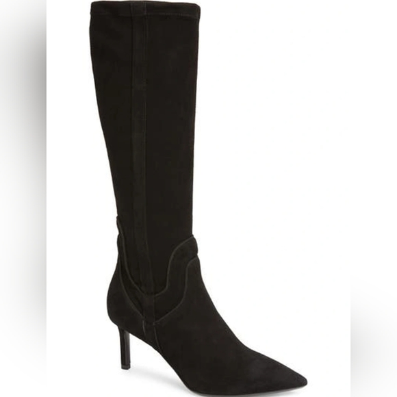 Aquatalia Shoes Aquatalia Mariel Tall Weatherproof Suede Boots Size